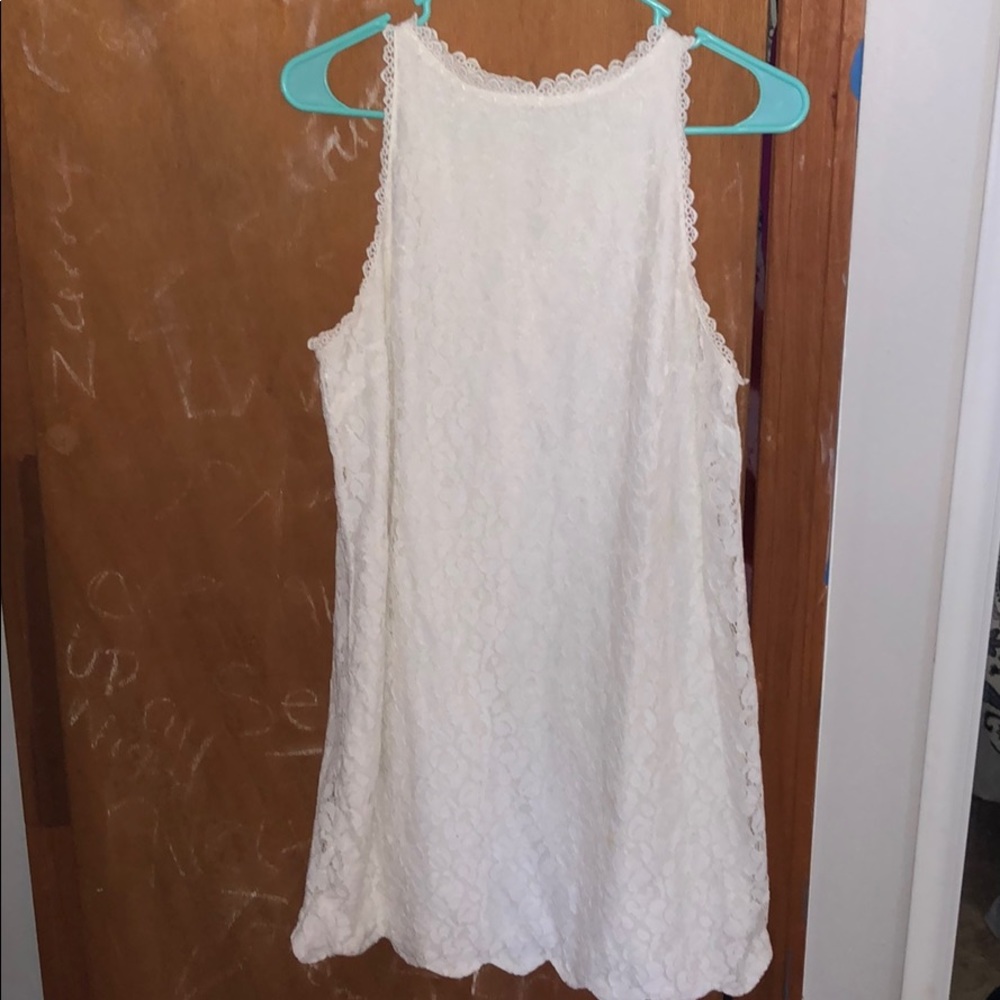 White dress